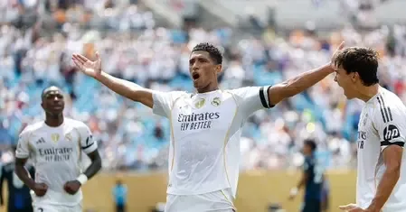 10-man Real Madrid beats Pachuca at Club World Cup