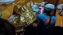 Young Shipwreck Survivor Rescued off the Coast of Italy
