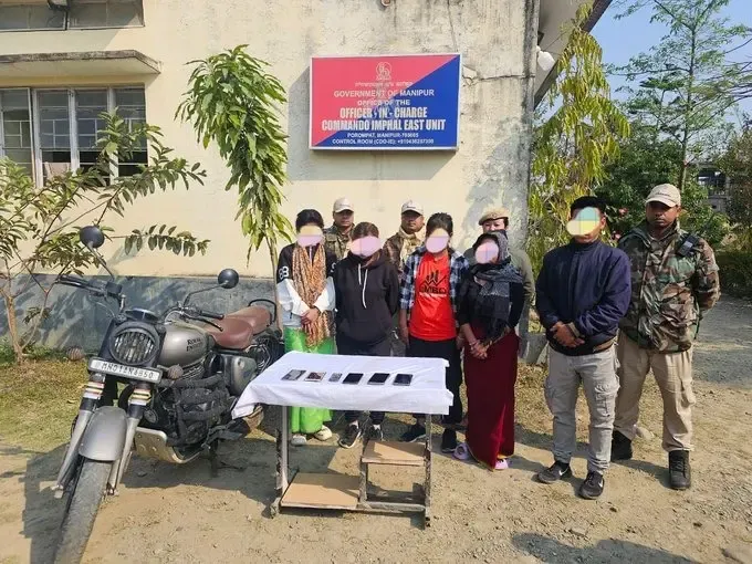 17 Militants Captured Across Three Districts in Manipur
