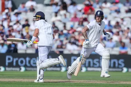 4th Test: Root makes 150, Stokes unbeaten on 77 as England take 186-run lead over India (ld)