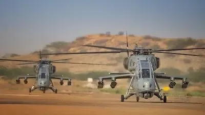 Aero India 2025: HAL's Light Utility Helicopter and Fighter Jet in the Spotlight