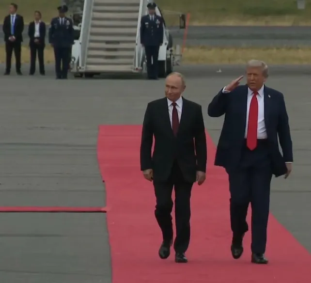 What Happened During Trump's Red Carpet Meeting with Putin in Alaska?