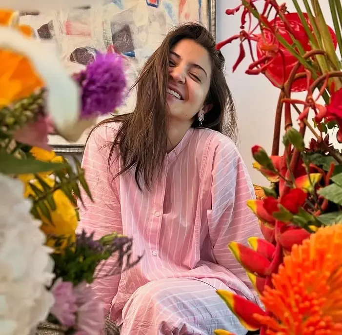 Did Anushka Sharma Just Share Her Birthday Celebration Filled with Flowers?