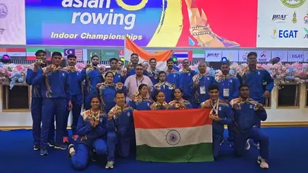 Asian Indoor Rowing: India continue dominant run with 17 medals, seven of them gold, on Day 2