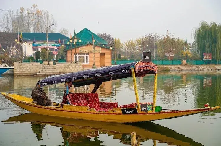 Launch of Asia's First Water Transport Service 'Uber Shikara' on Dal Lake
