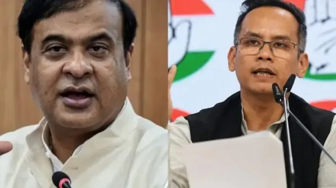 Assam CM Himanta Biswa Sarma Critiques Tarun Gogoi Over Job Scandal
