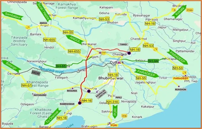 Did the Cabinet Approve a 6-Lane Capital Region Ring Road in Odisha for Over Rs 8,307 Crore?