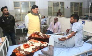 CM Mohan Yadav's surprise night inspection of cancer hospital