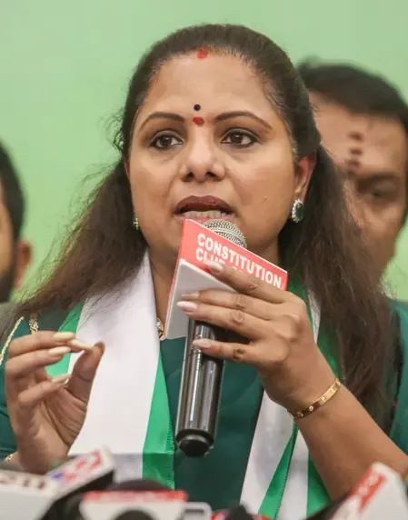 Did Kavitha's Family Dispute Lead to Her Suspension?