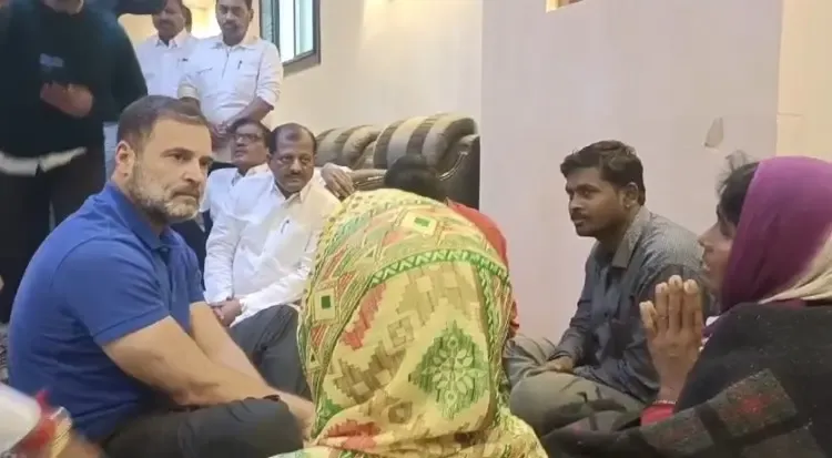 Rahul Gandhi Claims Dalit Man Was 'Killed by Police' in Parbhani, Accuses CM of Deception