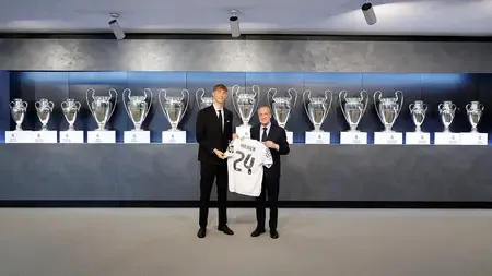 Dean Huijsen signs contract with Real Madrid, to stay for five seasons