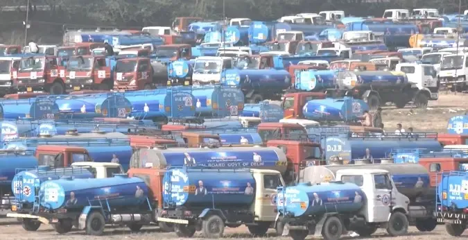 Delhi Government to Launch 1,111 GPS-Enabled Water Tankers for Summer Relief