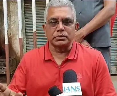 Dilip Ghosh Criticizes Mamata Banerjee, Advocates for President's Rule