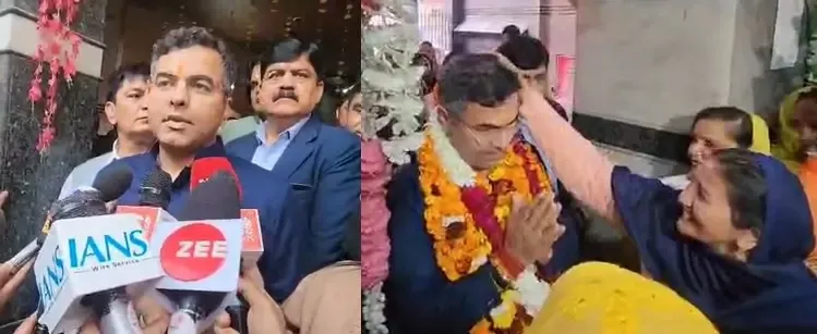 Parvesh Verma Pledges to Realize Sahib Singh Verma's Aspirations