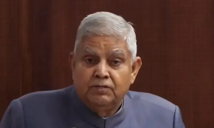 क्या कोई शक्ति भारत को निर्देश दे सकती है? : उपराष्ट्रपति जगदीप धनखड़