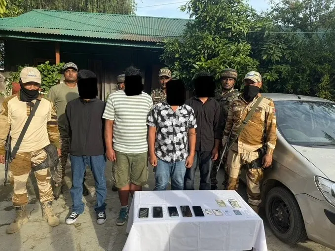Why were eight militants arrested in Manipur?