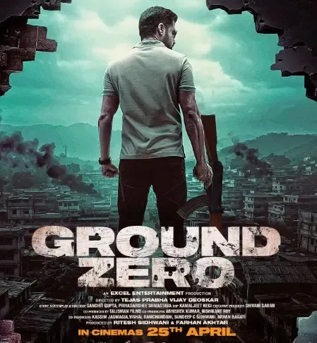 Emraan Hashmi Exudes Strength in First 'Ground Zero' Poster