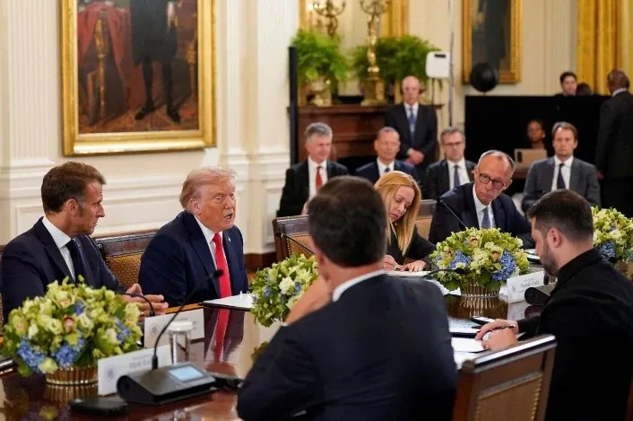 Did European Leaders Commend Trump's Peace Initiatives During Meeting with Zelensky?