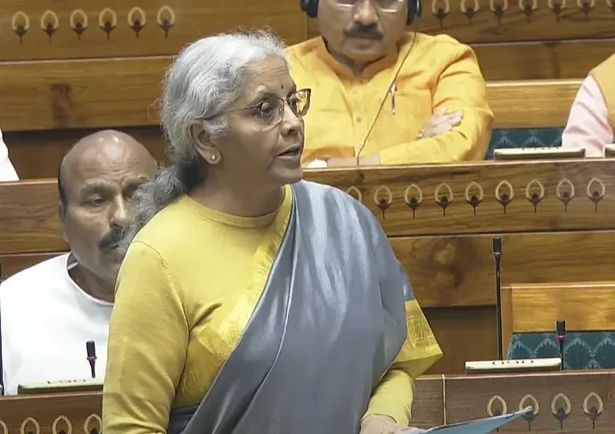 Finance Minister Sitharaman Unveils Revised Income Tax Bill