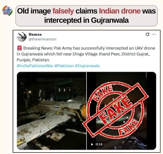 Did the Indian UAV Drone Get Shot Down in Pakistan?