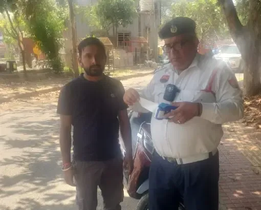 Gurugram: 68.85 lakh challans issued for using phone while driving