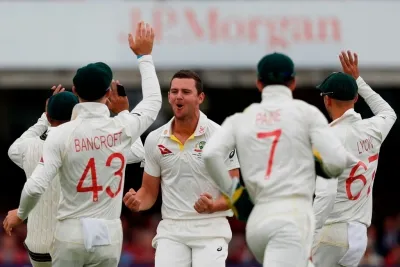 Hazlewood fifer seals crushing win for Australia against Windies 