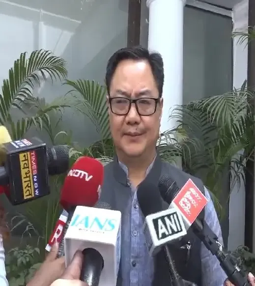 Rijiju Declares 'Historic Day' as Waqf Amendment Bill Set for Lok Sabha