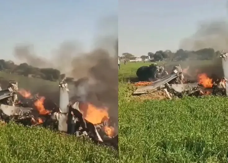 IAF Mirage 2000 Aircraft Crashes in Shivpuri; Pilots Unharmed