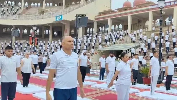 What Happened at the IDY 2025 Grand Yoga Day Event at Attari-Wagah Border?