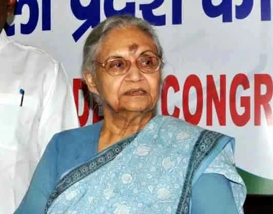 क्या दिल्ली की पूर्व मुख्यमंत्री शीला दीक्षित को याद किया गया?