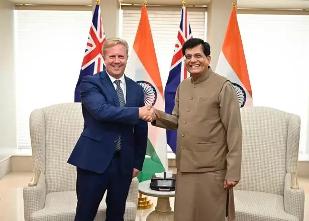 Negotiations for FTA Between India and New Zealand Begin with PM Luxon's Arrival in Delhi