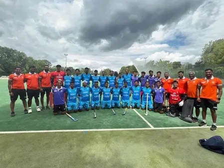 Indian junior men’s hockey team overcomes Australia 2-1 in 4-Nation Tournament