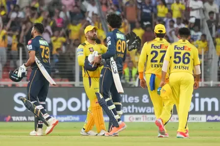IPL 2025: Bottom-placed CSK stun table-toppers GT with 83-run win, end season on a high