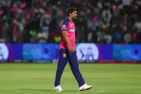 IPL 2025: RR’s Sandeep Sharma out with a fractured finger, replacement to be named soon