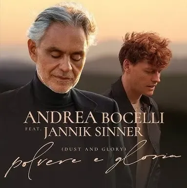 Jannik Sinner teams up with Italian tenor Bocelli to release duet titled 'Polvere e Gloria' 