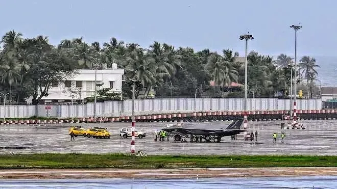 Why is the British F-35B Stealth Fighter Jet Stranded?