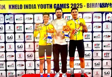 KIYG 2025: Endurance, father’s backing fuel cyclist Harshita Jakhar’s triple gold haul 