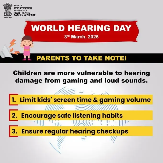 Limit Screen Exposure and Gaming Volume to Safeguard Children's Hearing: Health Ministry