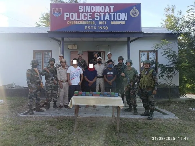 Manipur: Have Two Members of Arambai Tenggol and Three Militants Been Arrested with a Large Cache of Arms?