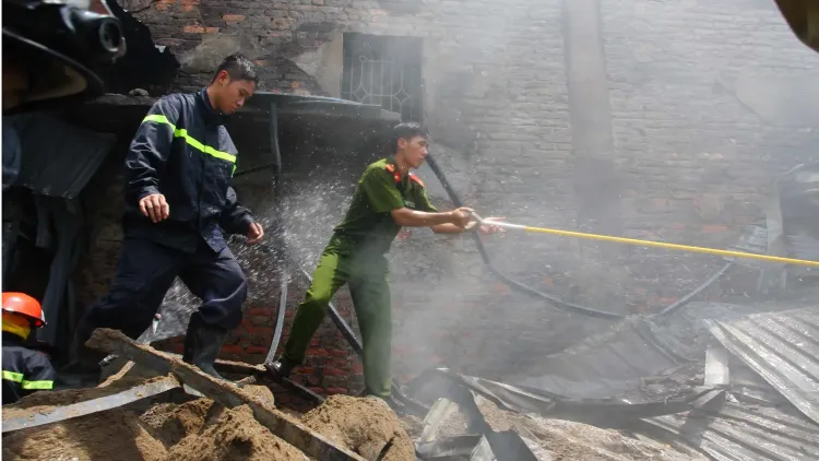 Eleven Lives Lost in a Cafe Blaze in Hanoi