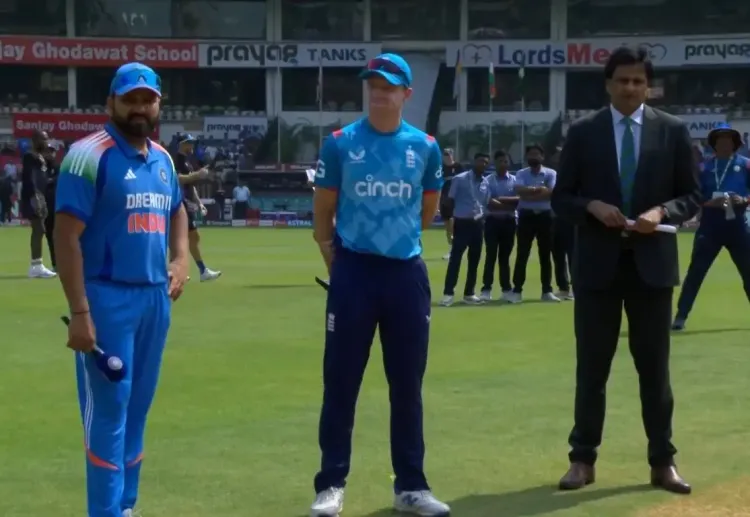 1st ODI: Kohli Misses Match Due to Knee Injury as England Opts to Bat First