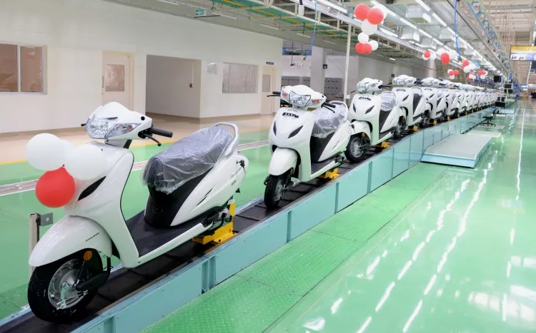 Is the 2-wheeler segment in India experiencing strong growth due to exports and domestic recovery?