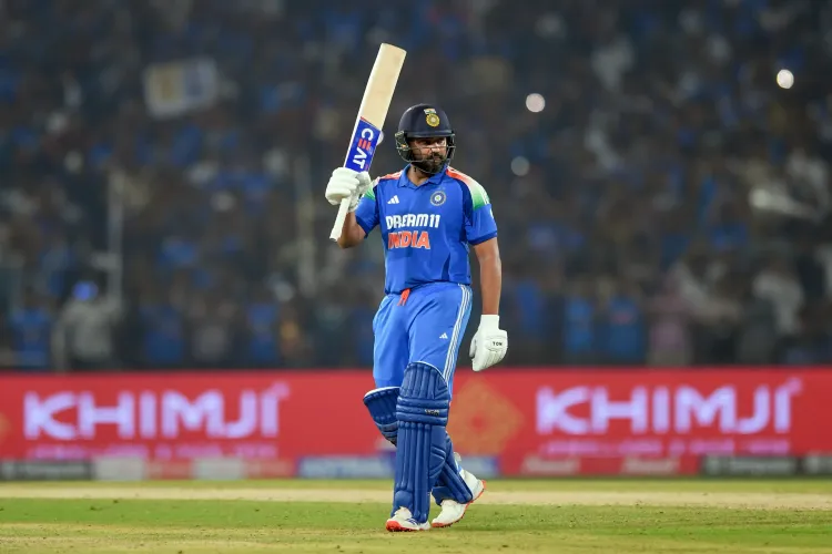 2nd ODI: Rohit Sharma's Brilliant 119 Secures India a Four-Wicket Victory Over England, Clinching Series Lead