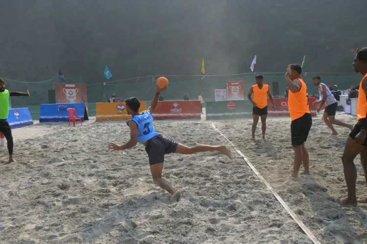 38th National Games: Uttarakhand, Maharashtra, and Kerala Triumph in Beach Handball on Day 1