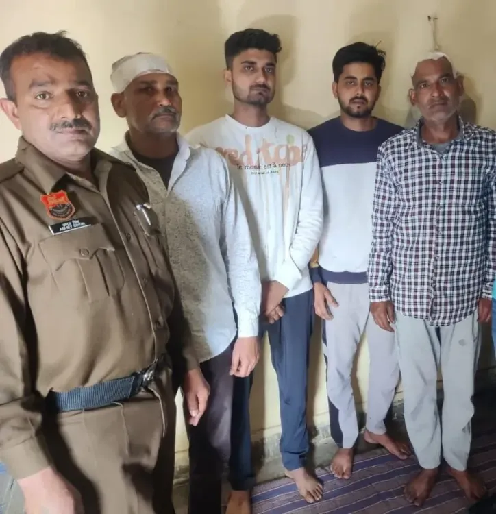 Four Arrested in Gurugram for Shooting Neighbors Over Election-Related Rivalry