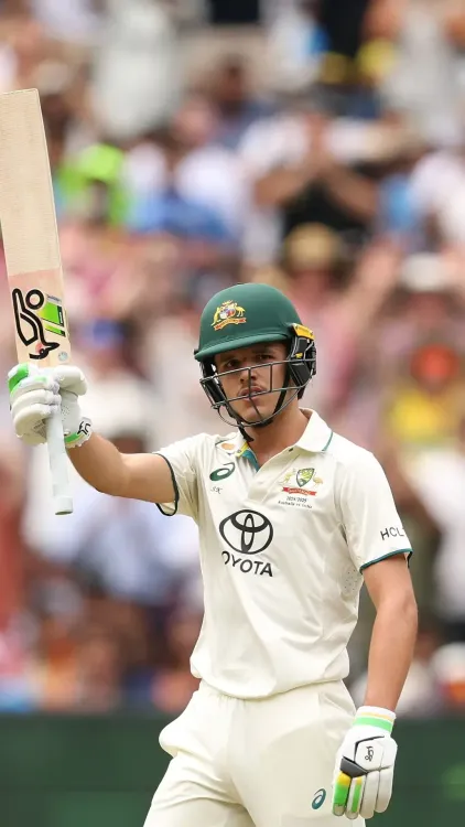 4th Test: Sam Konstas Shines with 60 on Debut as Australia Posts 112/1 Against India