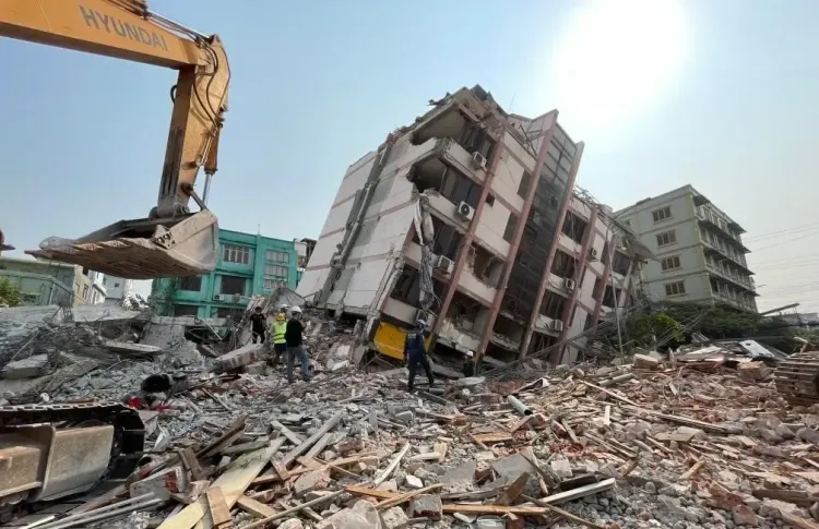 5.0 Magnitude Earthquake Strikes Central Myanmar