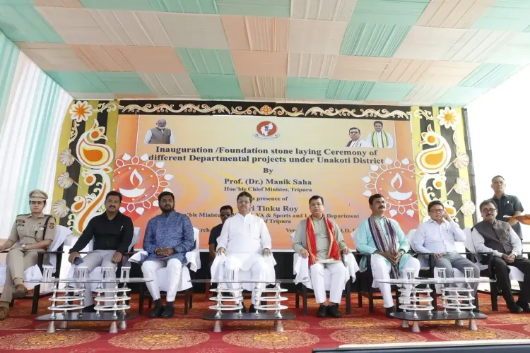 87 Investors Sign MoUs to Inject ₹3,700 Crore into Tripura: CM Saha