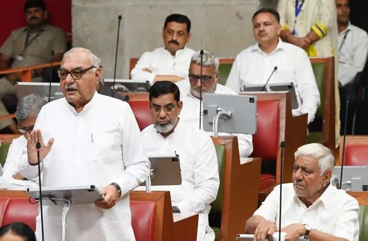 क्या हरियाणा विधानसभा में जलभराव पर राजनीतिक बहस तेज हो गई है?