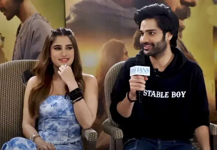 Aaman Devgan and Rasha Thadani Celebrate Their Hindi Proficiency